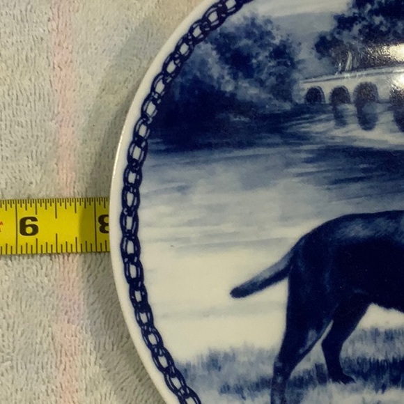 Natalia Brampton original Dogplate Labrador Retriever Porcelain made in Denmark - Picture 4 of 5